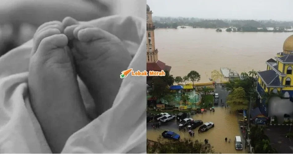 Terjatuh Dalam Air Banjir, Bayi Berusia Setahun Meninggal Dunia