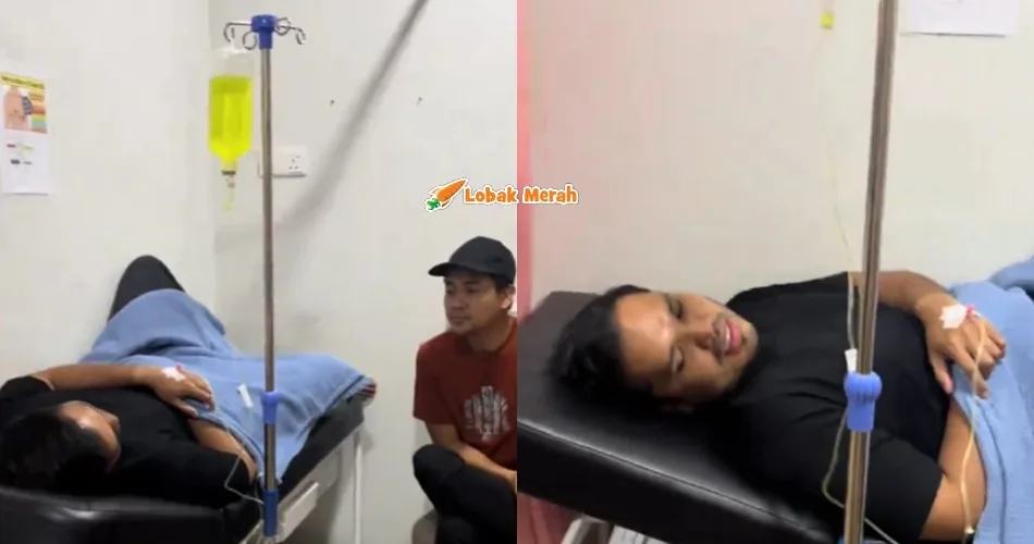 Rebah Akibat Terlalu Penat, Ramai Doakan Khairul Aming Cepat Sembuh