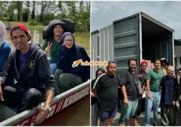 abang viva aliff syukri bantuan banjir