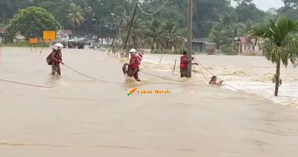 “Pasukan redah arus deras ke lokasi tapi..”- Polis Dedah Ada Individu Buat Panggilan Palsu Tentang Banjir