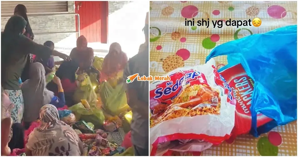 “Sanggup asingkan barang” – Mangsa Banjir Di PPS Dakwa Tok Penghulu Catu Barang Bantuan Khairul Aming?