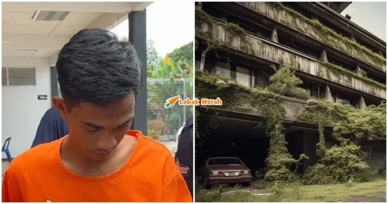 ceroboh bangunan terbiar aktiviti paranormal dipenjara