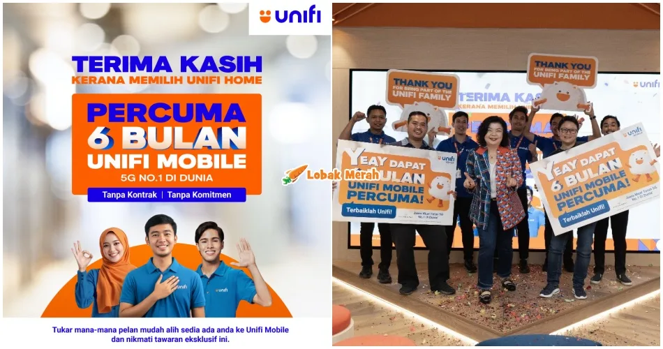 #SwitchToUNI5G: Nikmati Rangkaian Muat Turun 5G Terpantas Di Malaysia Secara Percuma Dengan Unifi Mobile!