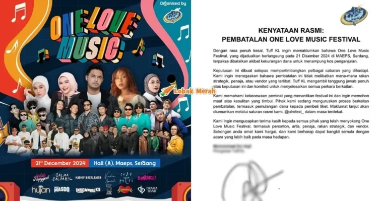 festival muzik dibatalkan