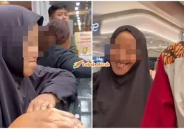 ft anak bawa ibu pertama kali masuk mall