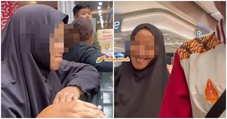 ft anak bawa ibu pertama kali masuk mall