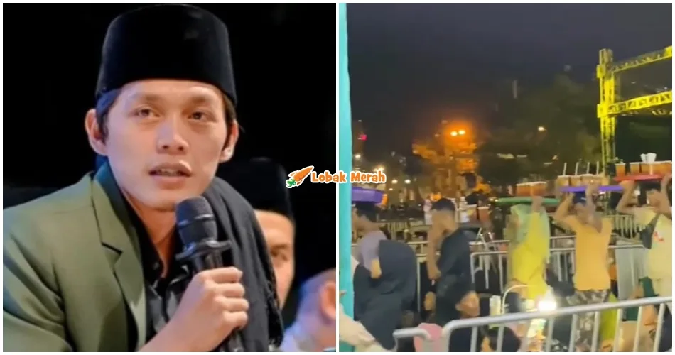 “Harap dihina, dapat sumbangan” – Netizen Sindir Sikap Penjual Teh Ais Yang Berkerumun Depan Penceramah Sejak Kes Viral