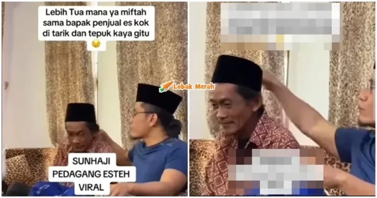 gus miftah tepuk bahu pak sunhaji