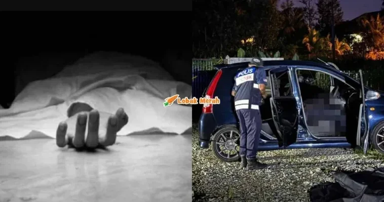 lelaki hilang ditemukan dalam keadaan telah meninggal dunia dalam kereta