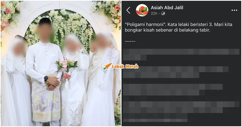 Tular Kisah Lelaki Kahwin Kali Ketiga, Peguam Dakwa Rumah Tangga Tidak Se’harmoni’ Yang Digambarkan?