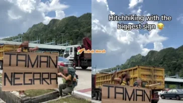 Pelancong Asing Hitchhiking Di Malaysia