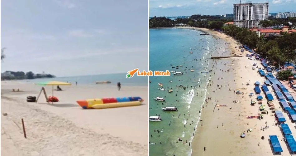 Bakal Ganti Khemah Biru Dengan Payung Pantai Di Telok Kemang, Ramai Tak Setuju Dengan Rancangan MPPD?