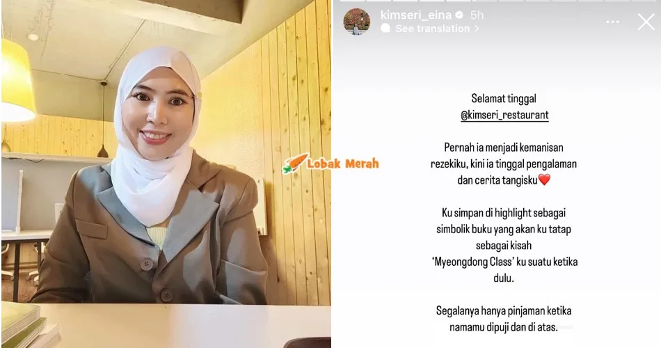 “Segalanya hanya pinjaman” – Restoran Ditukar Milik, Kim Seri Dakwa ‘Dibuang’ Secara Tiba-tiba?