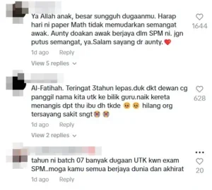 ayah meninggal SPM 2