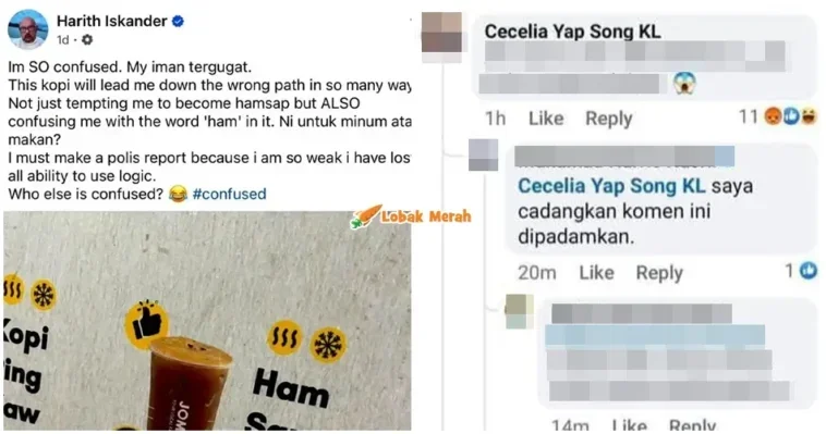 cecelia yap harith iskander mohon maaf