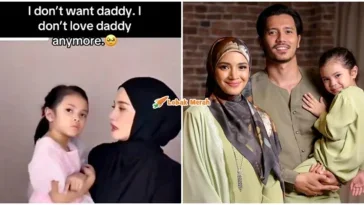 fatima tak sayang daddy fazura fattah