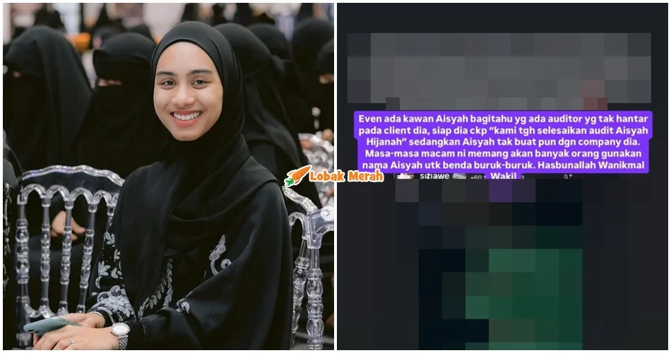 “Nama tengah busuk” – Aisyah Hijanah Terkilan Ada Pihak Guna Namanya Untuk Tujuan Tak Betul