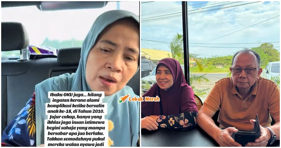 "Hilang ingatan kerana alami komplikasi" - Wanita Kongsi Detik Ibu Jadi OKU Lepas Bersalin Anak Ke-18