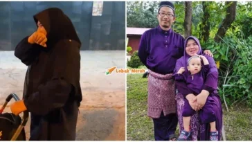 ibu tular tolak stroller anak 3 pagi kemalangan