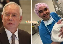 najib razak sedih tak dapat tengok anak cucu