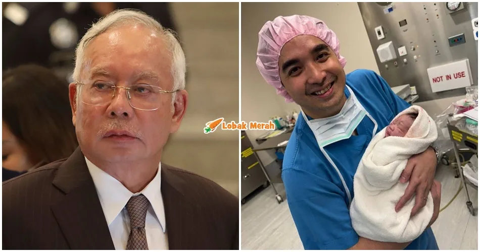 najib razak sedih tak dapat tengok anak cucu