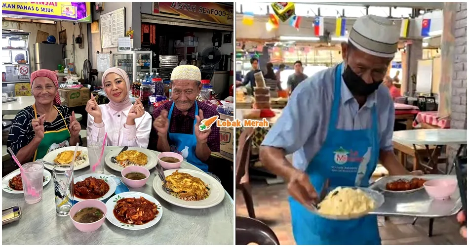 “2 hari makanan habis” – Warga Emas Terharu, Gerai Di Medan Selera HKL Dikunjungi Ramai Sejak Video Tular