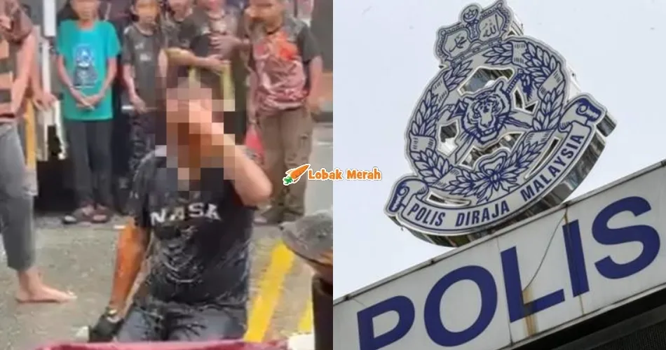 polis tahan 3 lelaki suspek kes pukul OKU di pasar tani