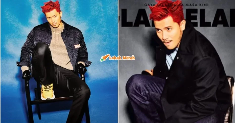 “Tetap haram” – Pakai Rantai & Berambut Merah, Imej Fattah Amin Dipersoal Netizen?