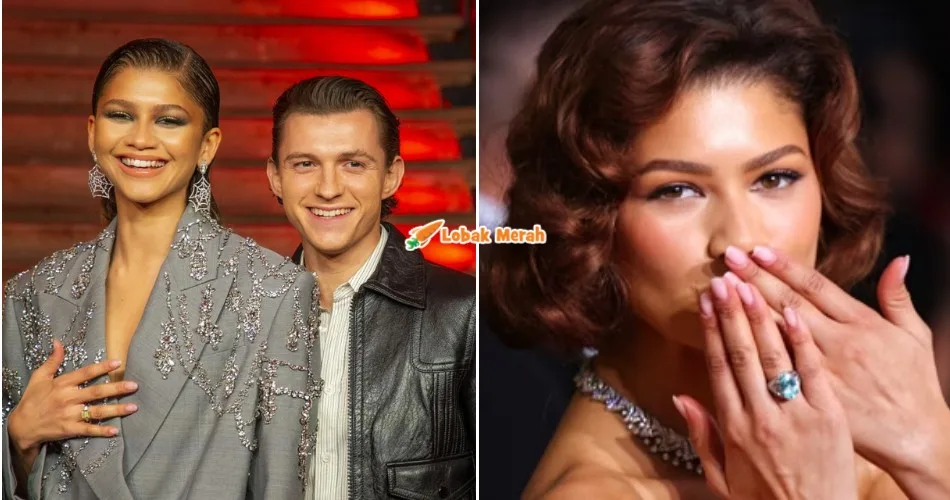 ‘Flex’ Cincin Di Anugerah Golden Globes, Tom Holland & Zendaya Sudah Bertunang!