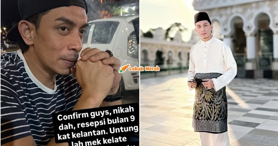 “Confirm guys” – Shah Iskandar Umum Iqram Dinzly Sudah Bernikah, Majlis Resepsi Bulan 9