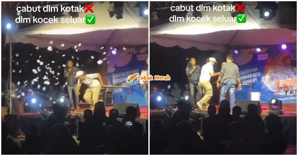 “Kaw-kaw kena scam” – Individu Kantoi ‘Cabut Undi’ Dari Poket Seluar Untuk Menang Cabutan Bertuah?