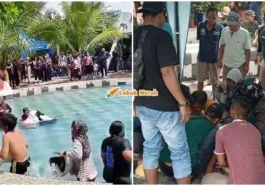mati lemas tangan tersangkut kolam renang