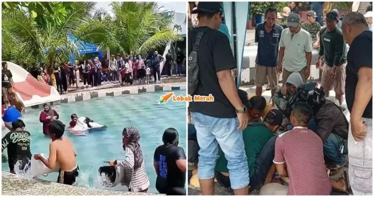 mati lemas tangan tersangkut kolam renang