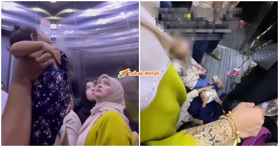“Baby dah lemah baru bagi kerjasama” – 2 Jam Terperangkap Dalam Lif, Pihak Hotel Didakwa Lambat Beri Bantuan