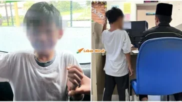 budak 7 tahun dilempang