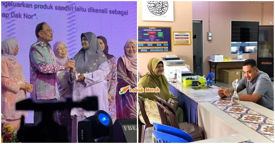 ‘Dak Nor’ Yang Viral Di TikTok YB Duyong Terima Anugerah Kasih Wanita Cekal, Ini Kisah Inspirasinya