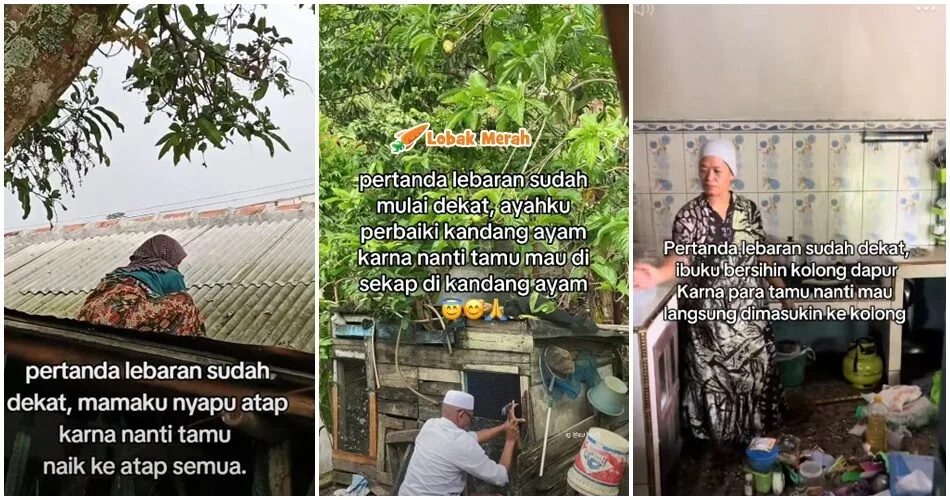 ibu bapa berkemas tiktok