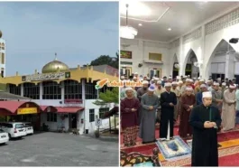 masjid faris petra bayar imam lima angka