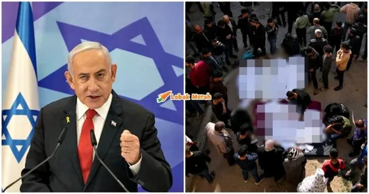 netanyahu serang gaza tebusan bebas