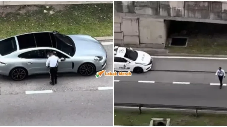 polis trafik serdang roadblock