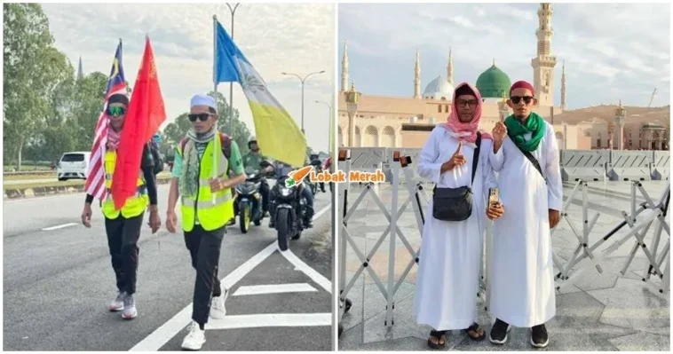 rakyat malaysia jalan kaki ke mekah cedera dipijak di masjidilharam