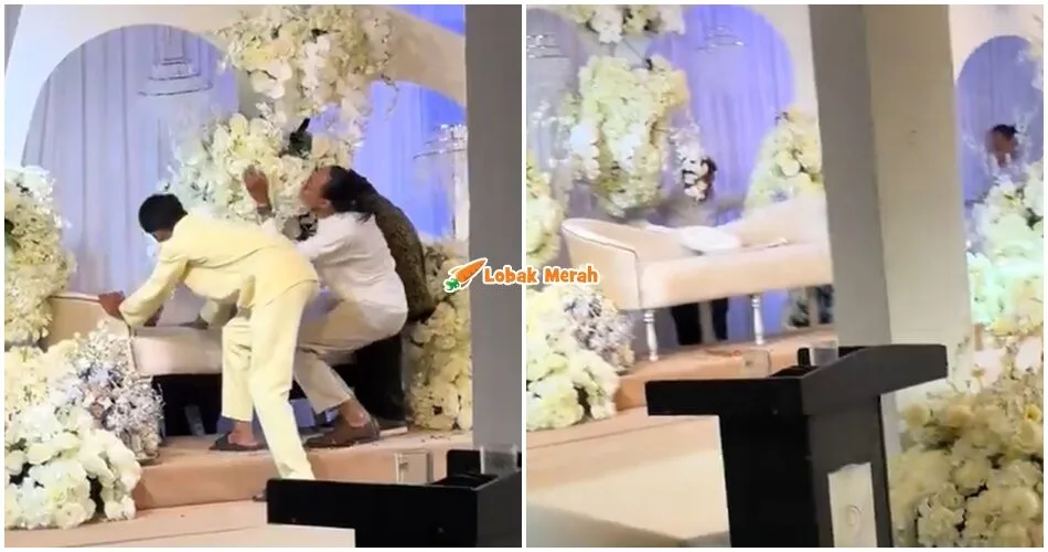 Tular Video Anak Main Pelamin Sampai Roboh, Ibu Tampil Beri Penjelasan