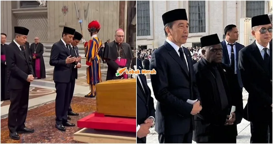 Muslim Indonesia Persoal Tindakan Jokowi Berdoa Depan Jenazah Paus Francis
