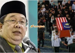 komen jelik pengebumian tun abdullah