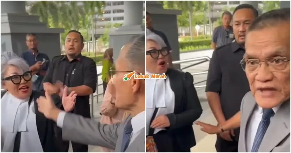 Dituduh Berpura-pura Peduli Dengan Isu Orang Asli, Bekas MB Pahang Selar Siti Kassim Di Lobi Mahkamah