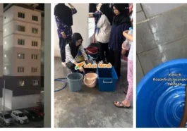 tak ada air di unimap