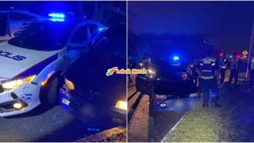 14 mpv kejar pasangan kekasih
