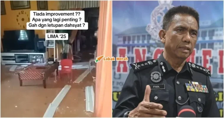 27 laporan rumah rosak lima25