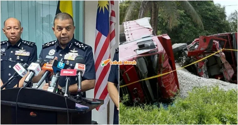 FRU suspek pemandu lori ada rekod jenayah