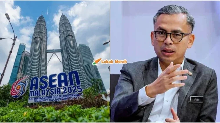 asean kenapa tak dibuat di putrajaya fahmi jawab